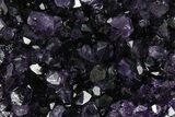 Free-Standing Dark Amethyst Crystal Cluster - Uruguay #373167-1